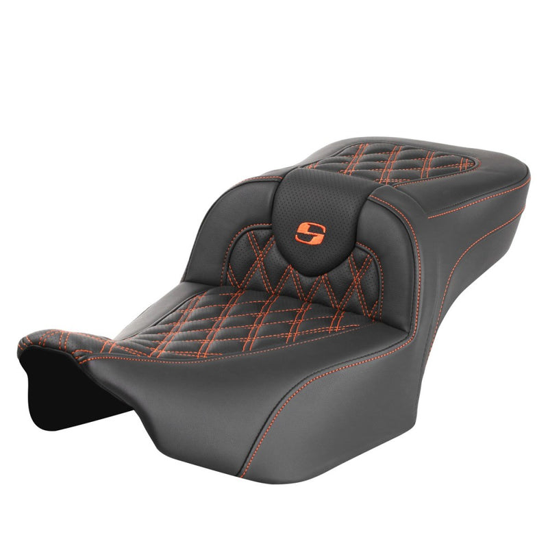 Saddlemen Siedzenie Roadsofa Extended Reach Lattice Stitch do Harleya