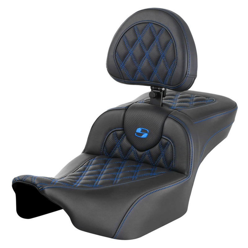 Saddlemen Siedzenie Roadsofa Extended Reach Lattice Stitch do Harleya