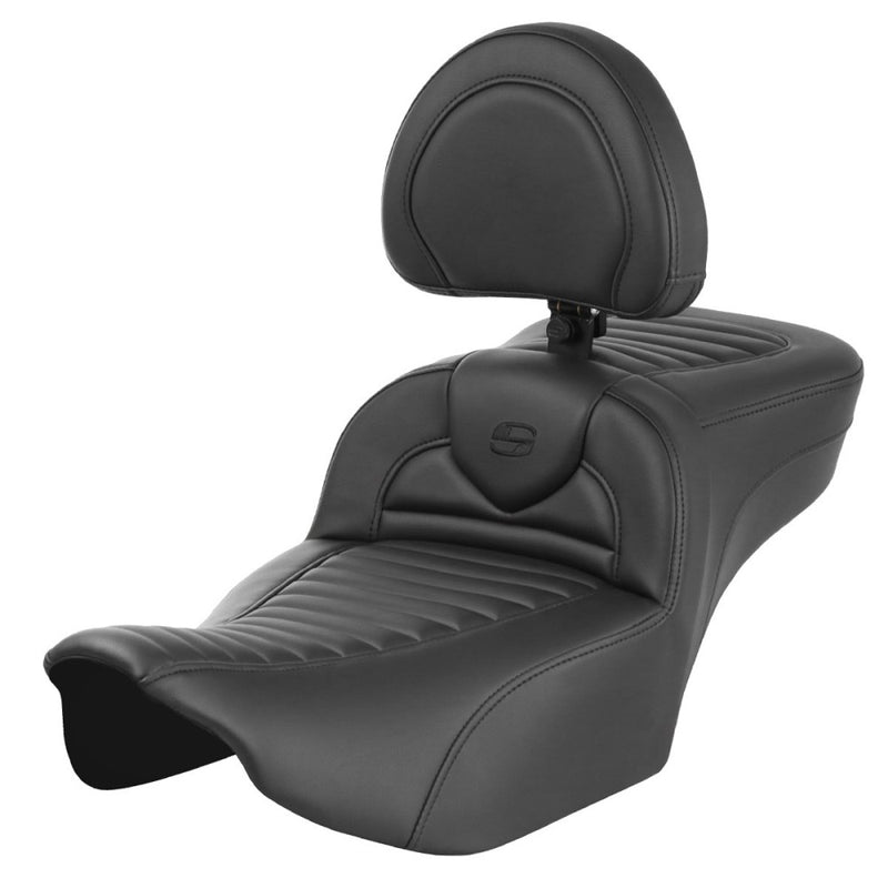 Saddlemen Siedzenie Roadsofa Extended Reach Tuck-n-Roll do Harleya
