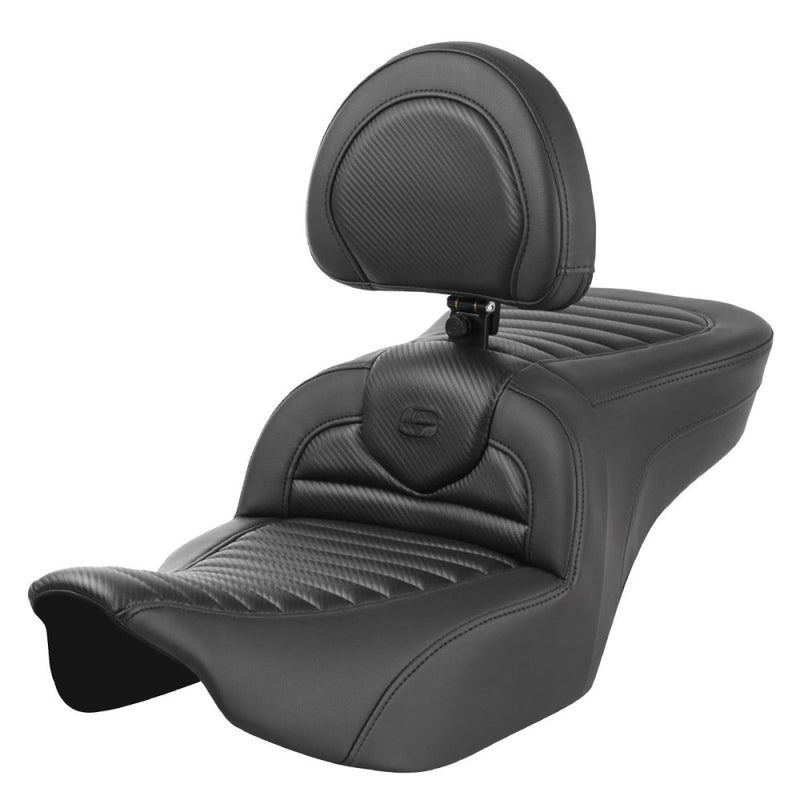 Saddlemen Siedzenie Roadsofa Tuck-n-Roll do Harleya