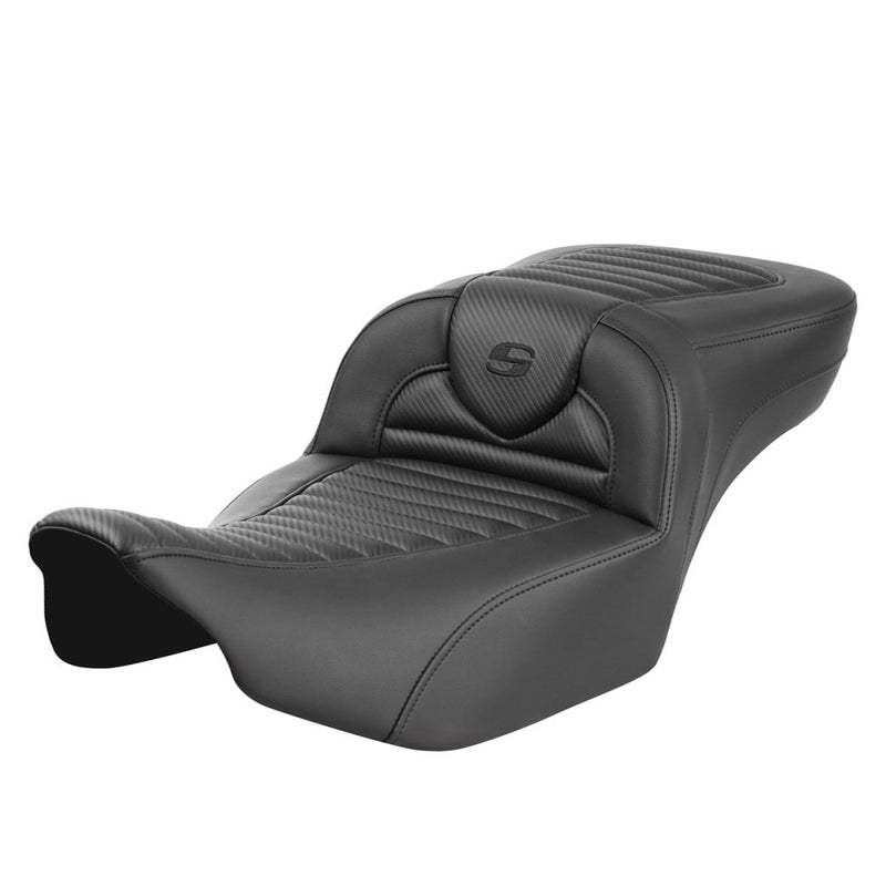 Saddlemen Siedzenie Roadsofa Extended Reach Tuck-n-Roll do Harleya