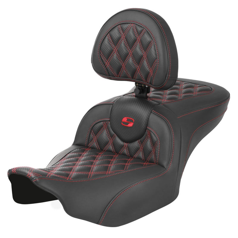Saddlemen Siedzenie Roadsofa Lattice Stitch do Harleya