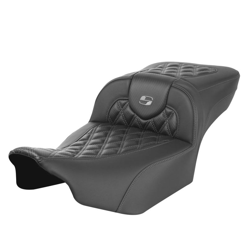 Saddlemen Siedzenie Roadsofa Extended Reach Lattice Stitch do Harleya