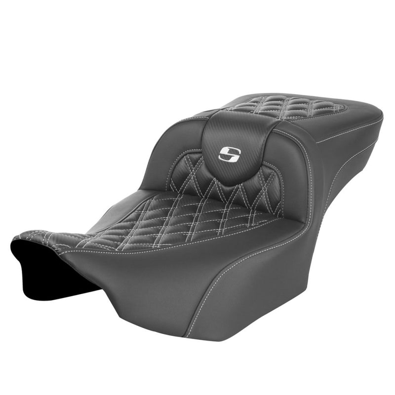 Saddlemen Siedzenie Roadsofa Extended Reach Lattice Stitch do Harleya
