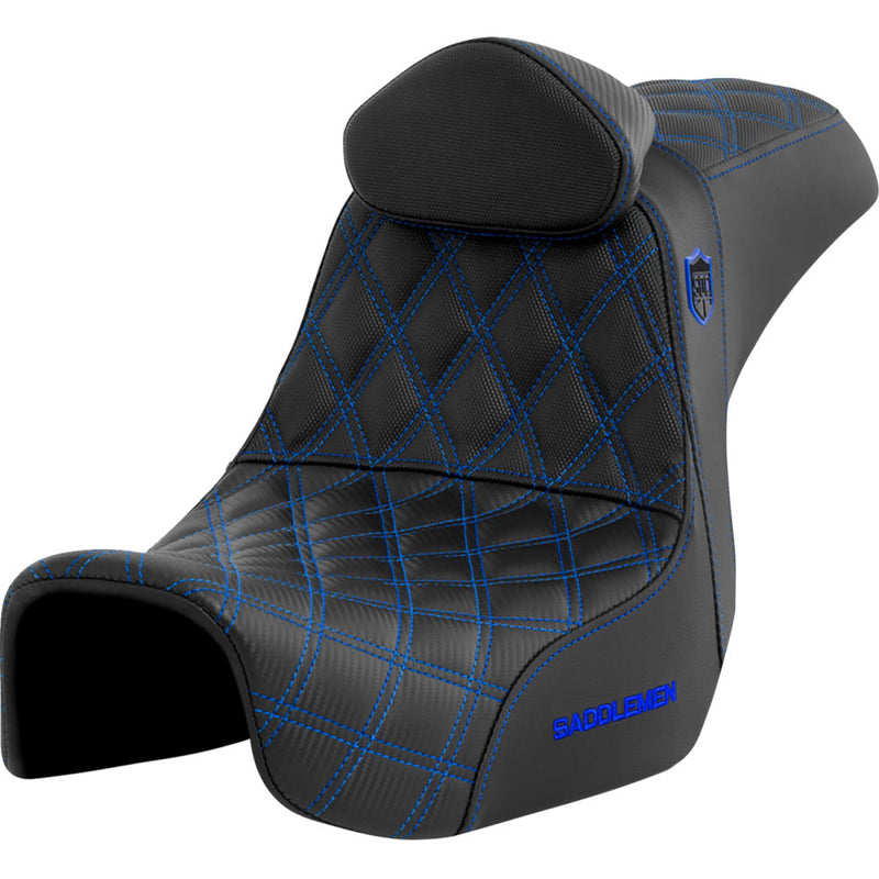 Saddlemen Siedzenie Pro SDC Performance Gripper Lattice Stitch do Harleya
