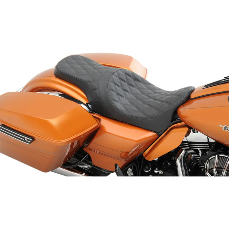 Drag Specialties Siodło Predator 2-Up Forward do Harley 