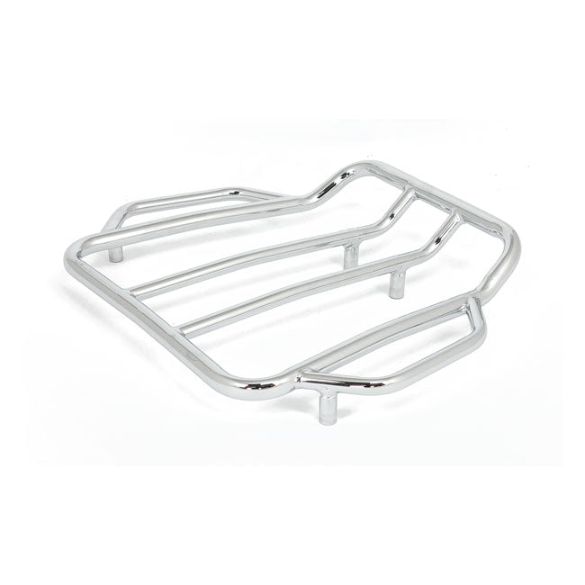 MCS Tour-Pak Contoured Chrome Luggage Rack dla Harley