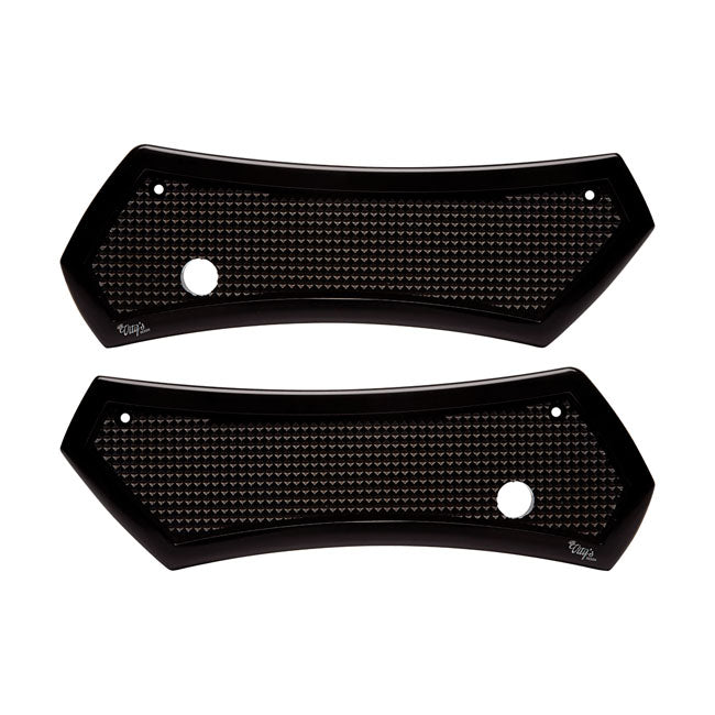 Vity's Design Pokrowce na zatrzaski sakw Diamond dla motocykli Harley