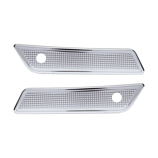 Vity's Design Pokrowce na zatrzaski sakw Diamond dla motocykli Harley