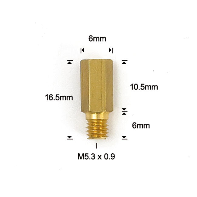A-Bax CR Hex Head Main Jet dla Keihin