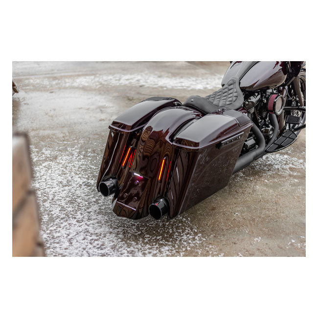 Killer Custom Osłony zatrzasków sakw do motocykli Harley