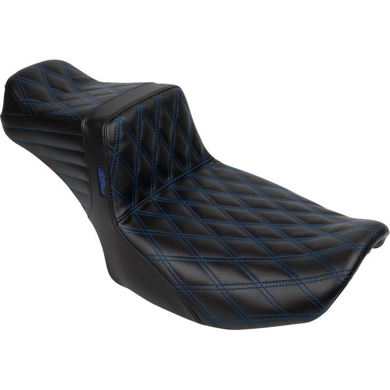 Le Pera Tailwhip 2-Up Daddy Long Legs Rozszerzone siedzenie do motocykla Harley