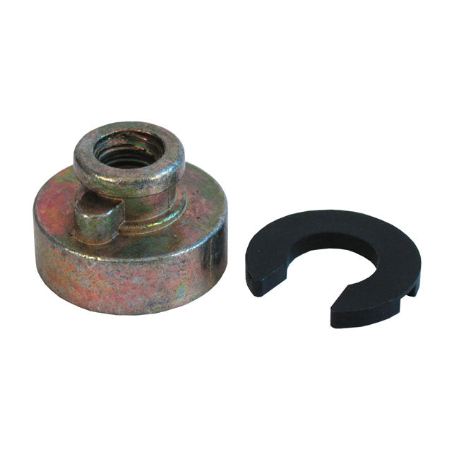 MCS Zestaw nakrętek do montażu siedzenia 1/4"-20 dla Harley