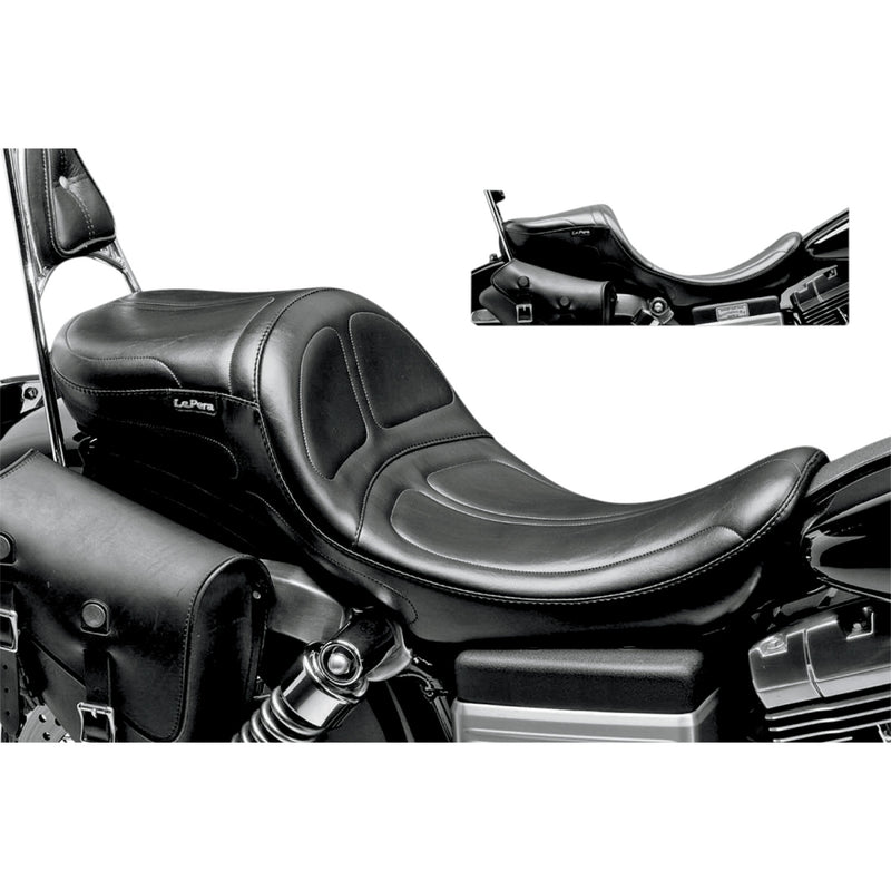 Le Pera Maverick Daddy Long Legs Rozszerzone siedzenie do motocykla Harley