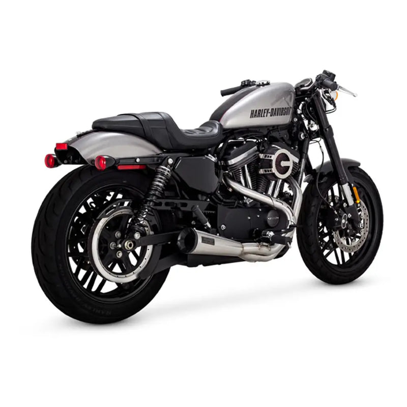 Vance & Hines Nierdzewny układ wydechowy Upsweep 2 w 1 do Harleya