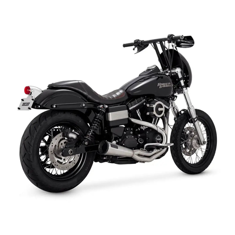 Vance & Hines Nierdzewny układ wydechowy Upsweep 2 w 1 do Harleya