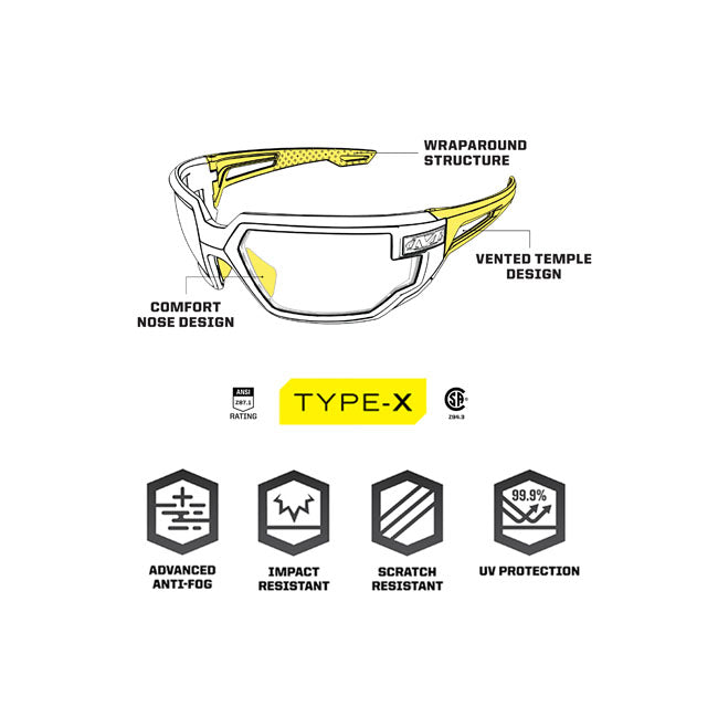 Mechanix Okulary ochronne Type-X