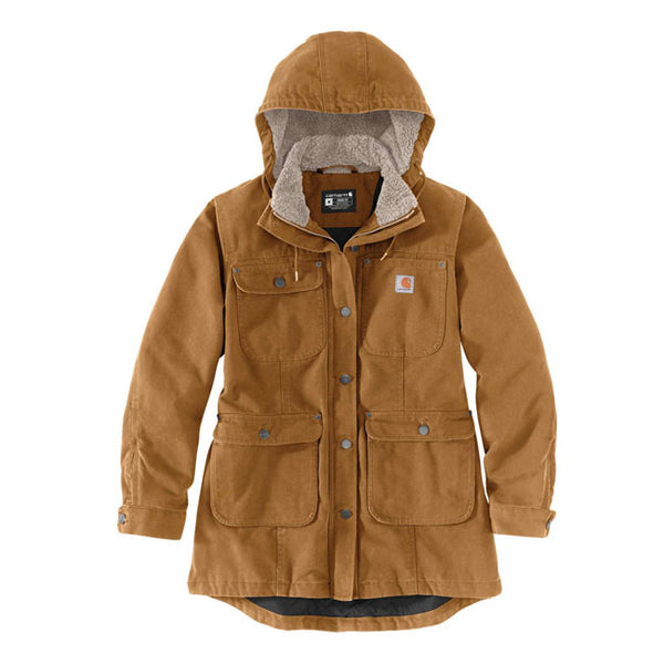 Carhartt Płaszcz damski Loose Fit Weathered Duck Coat Ladies