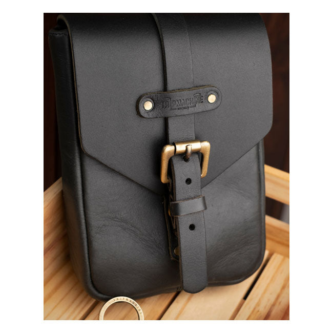 Torba na zbiornik paliwa motocykla Trip Machine Vintage Leather 1,3 l