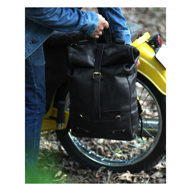 Trip Machine Vintage Leather 15L Torba motocyklowa / plecak