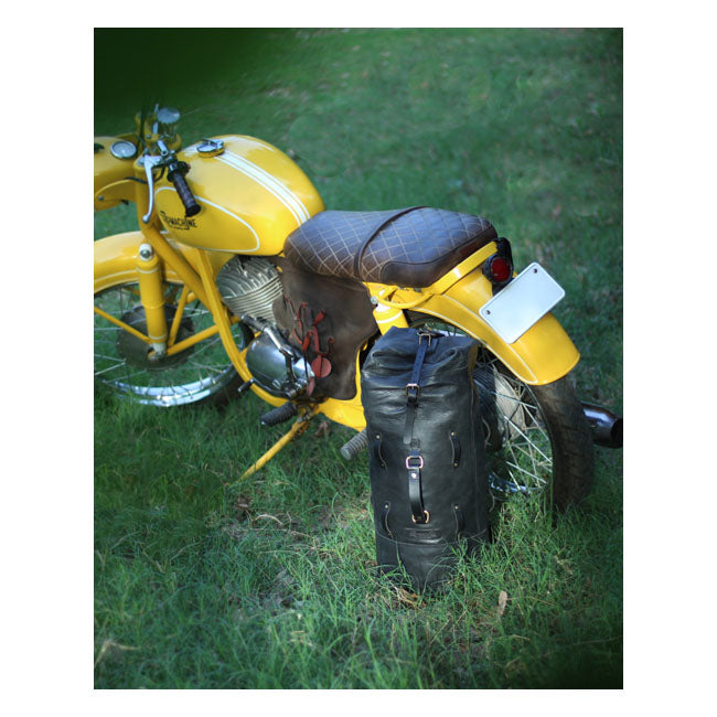 Torba podróżna Trip Machine Vintage Leather Military Motorcycle Duffle Bag