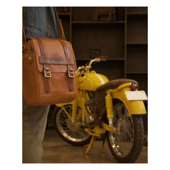 Trip Machine Vintage Leather 4,4 l torba na zbiornik paliwa / tylna torba motocyklowa