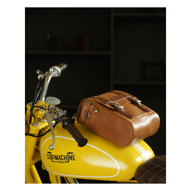 Trip Machine Vintage Leather 4,4 l torba na zbiornik paliwa / tylna torba motocyklowa