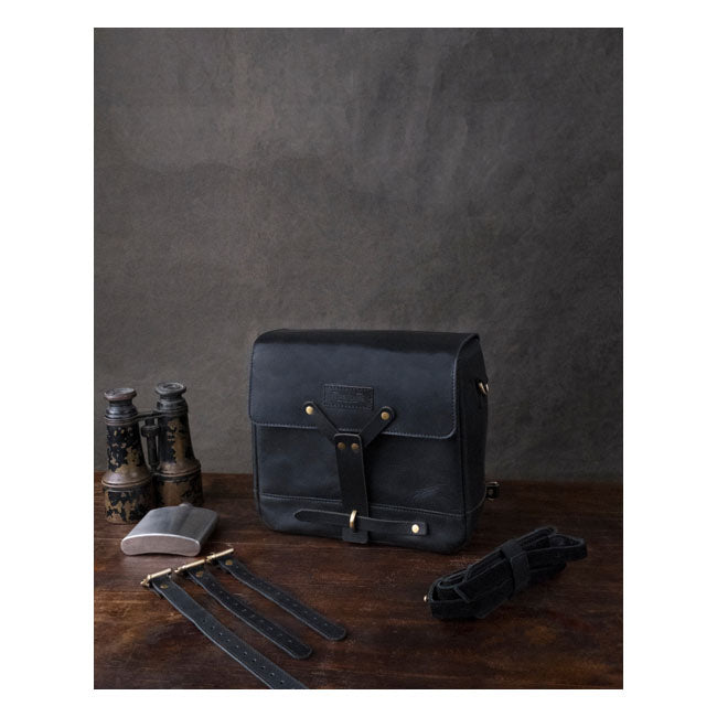 Torba kurierska Trip Machine Vintage Leather Motorcycle Messenger Bag