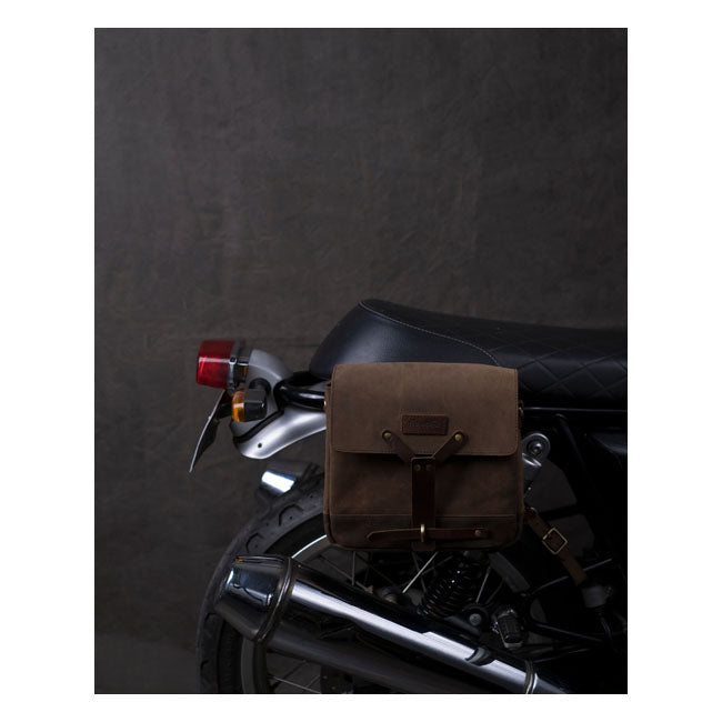 Torba kurierska Trip Machine Vintage Leather Motorcycle Messenger Bag