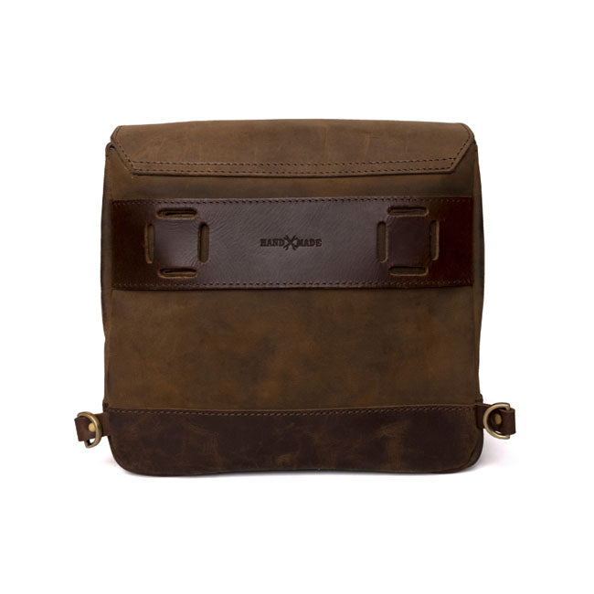 Torba kurierska Trip Machine Vintage Leather Motorcycle Messenger Bag
