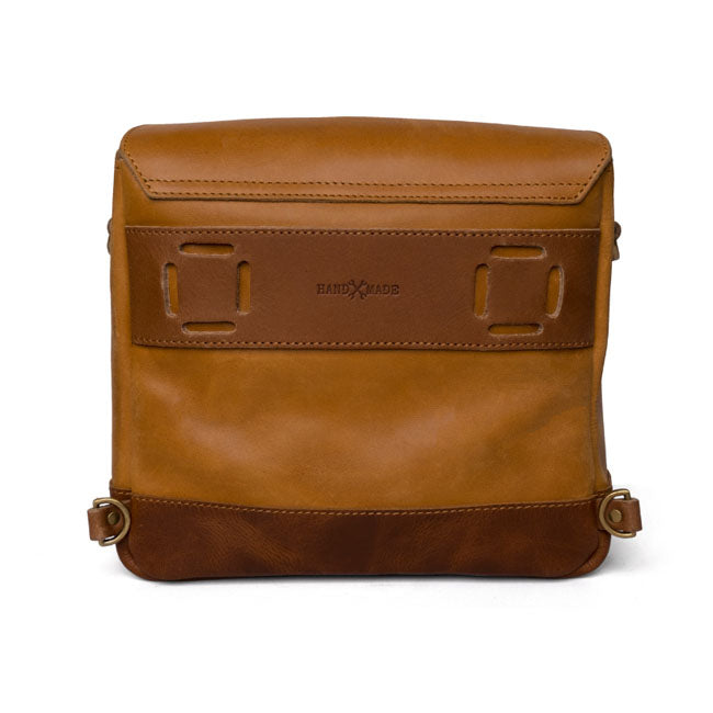 Torba kurierska Trip Machine Vintage Leather Motorcycle Messenger Bag