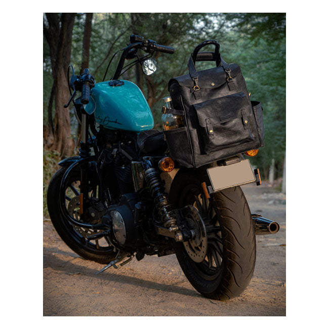 Trip Machine Vintage Leather Outlander Torba motocyklowa / plecak