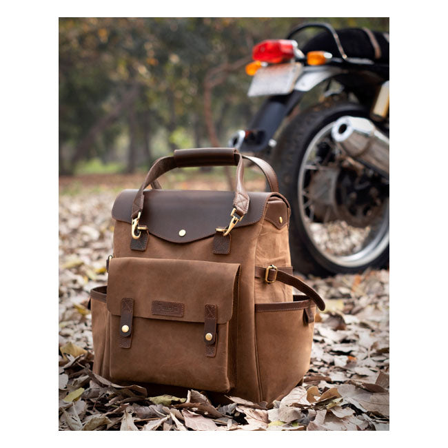 Trip Machine Vintage Leather Outlander Torba motocyklowa / plecak
