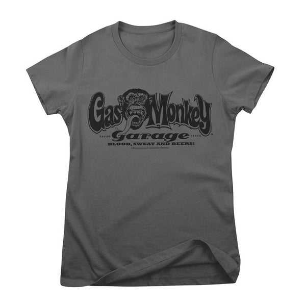 Koszulka damska z logo Gas Monkey Garage