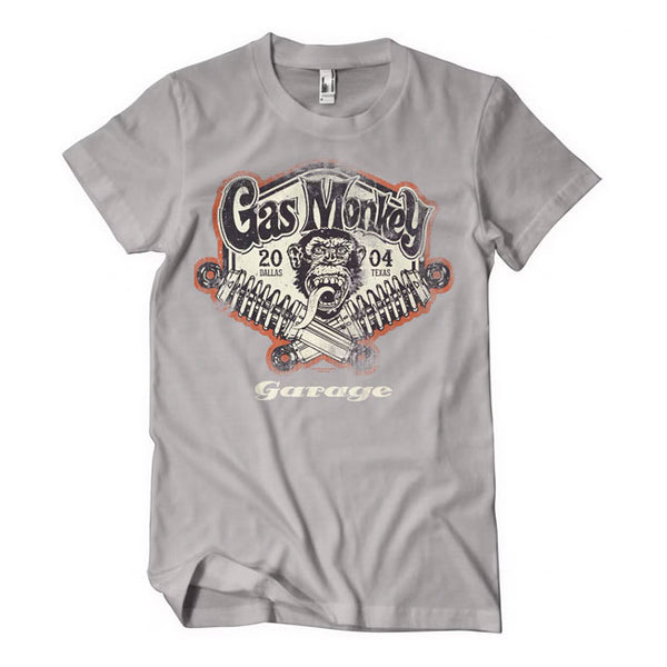 Koszulka z cewkami sprężynowymi Gas Monkey Garage