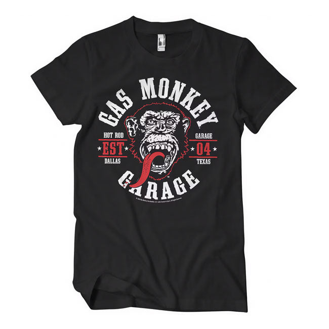 Koszulka z okrągłą uszczelką Gas Monkey Garage