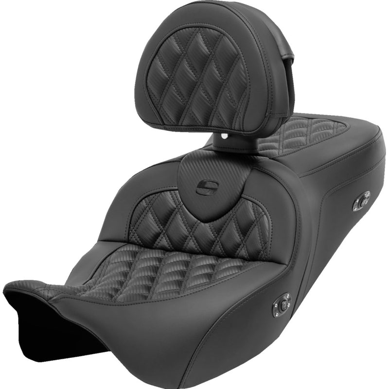 Saddlemen Siedzenie Roadsofa Lattice Stitch do Harleya