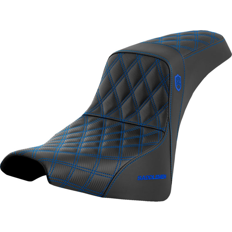 Saddlemen Siedzenie Pro SDC Performance Gripper Lattice Stitch do Harleya