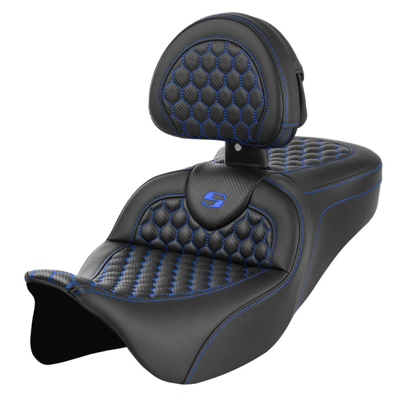 Saddlemen Siedzenie Roadsofa Honeycomb do Harleya
