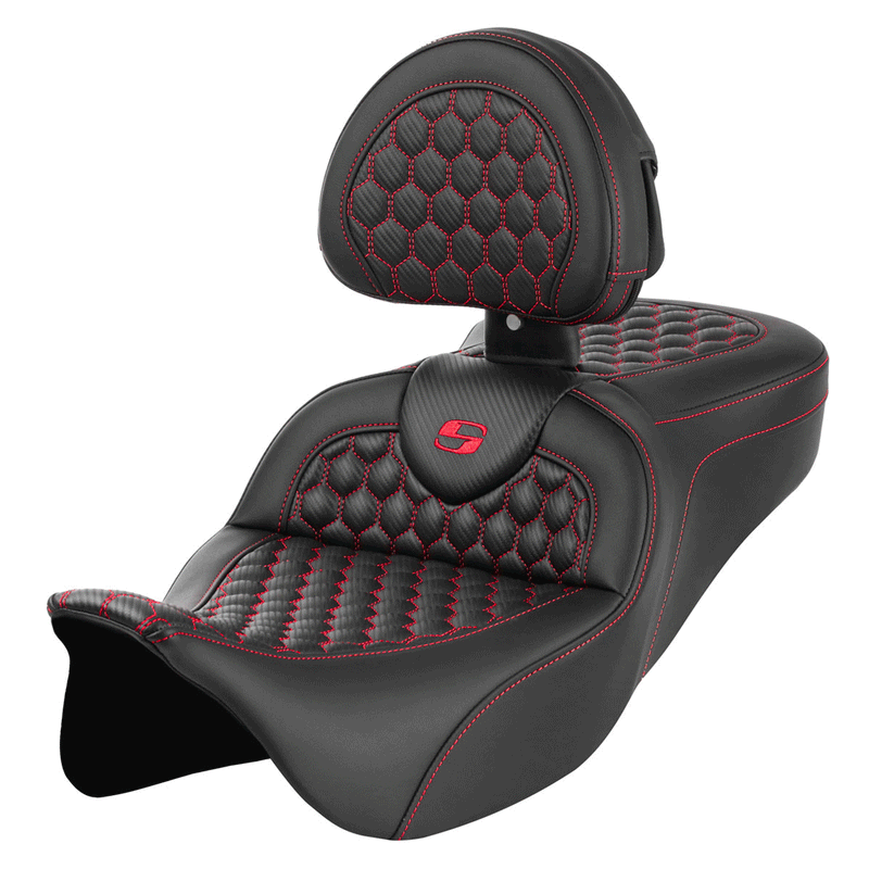 Saddlemen Siedzenie Roadsofa Honeycomb do Harleya