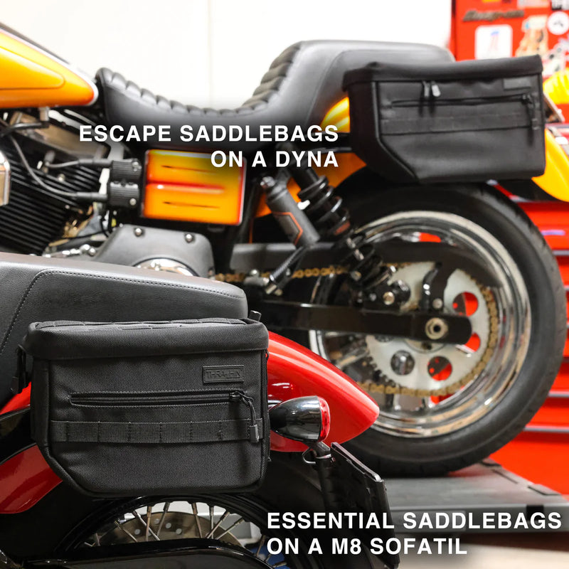 Thrashin Supply – twarde uchwyty do sakw dla motocykli Harley
