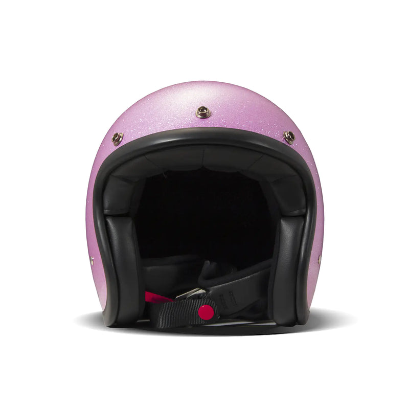DMD Otwarty kask motocyklowy Retro Metallic
