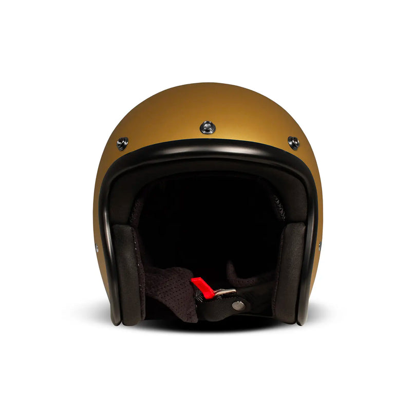 DMD Otwarty kask motocyklowy Retro Metallic