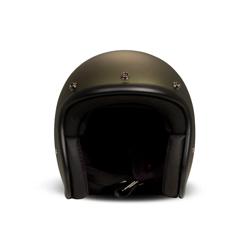 DMD Otwarty kask motocyklowy Retro Metallic