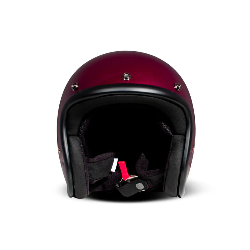 DMD Otwarty kask motocyklowy Retro Metallic