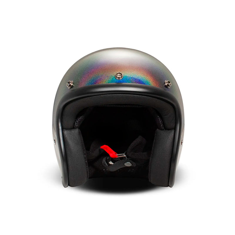 DMD Otwarty kask motocyklowy Retro Metallic