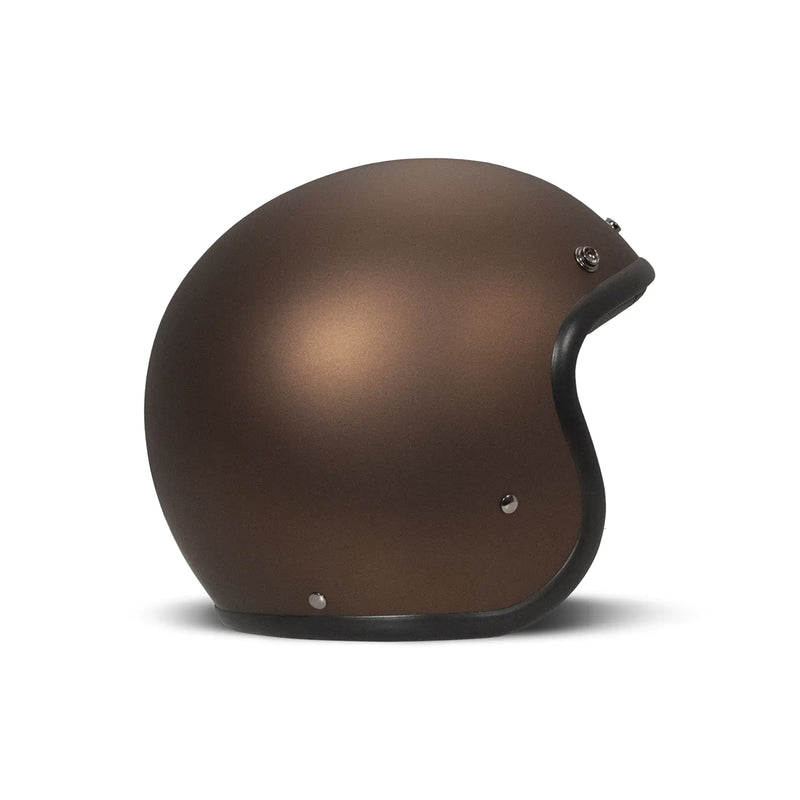 DMD Otwarty kask motocyklowy Retro Metallic