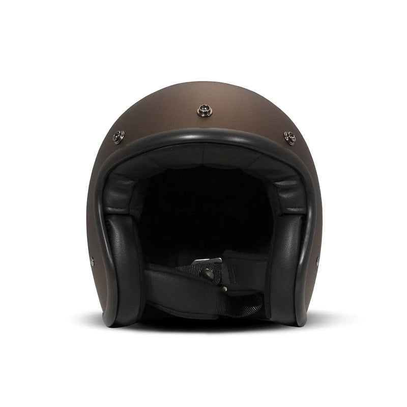DMD Otwarty kask motocyklowy Retro Metallic
