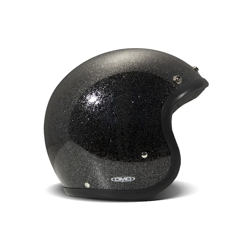 DMD Otwarty kask motocyklowy Retro Metallic