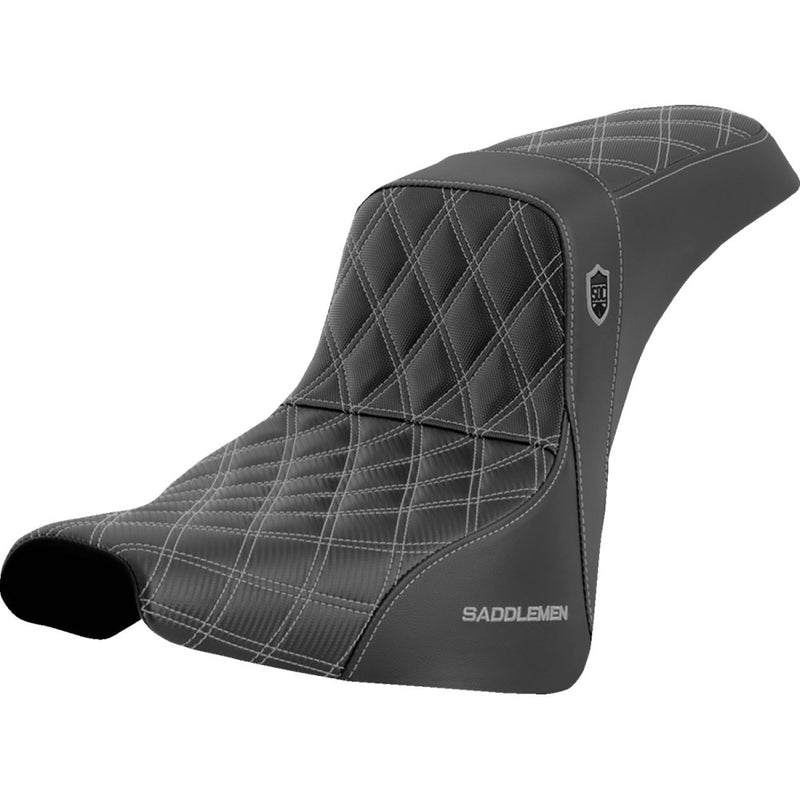 Saddlemen Siedzenie Pro SDC Performance Gripper Lattice Stitch do Harleya